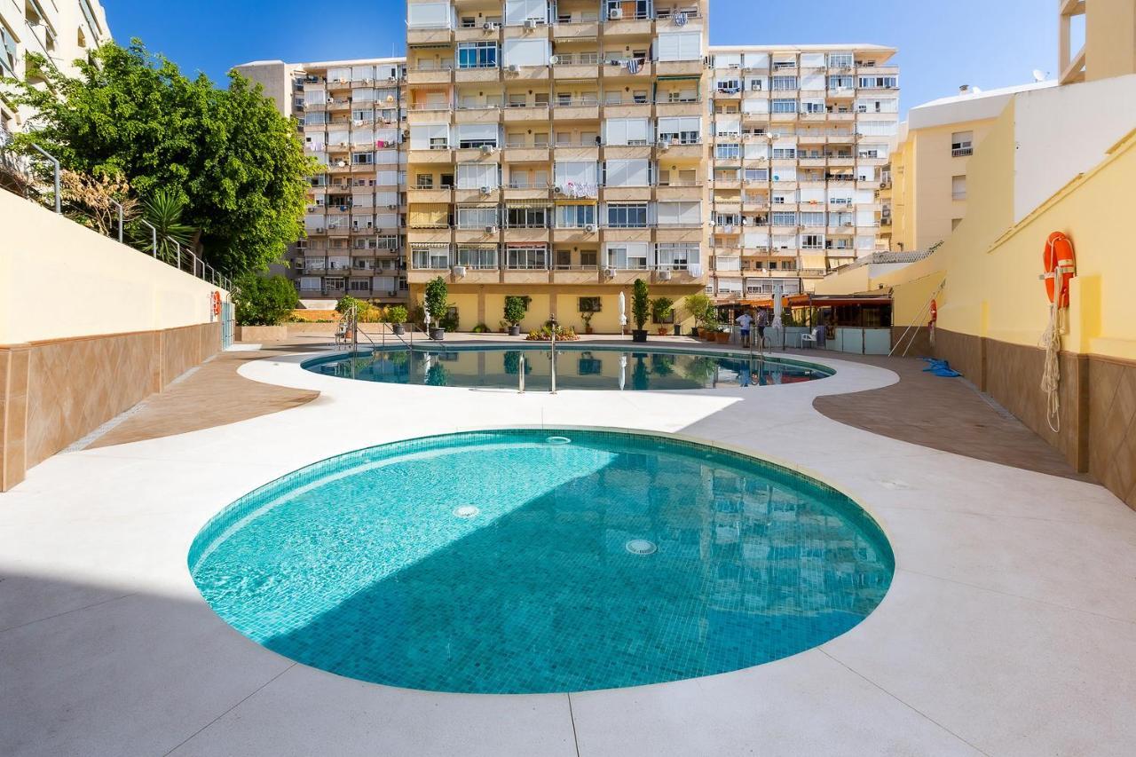 Ver7 - Estudio, Wifi, Fire Stick Amazon, Terraza, Vistas Al Mar, Piscina Torremolinos Eksteriør billede