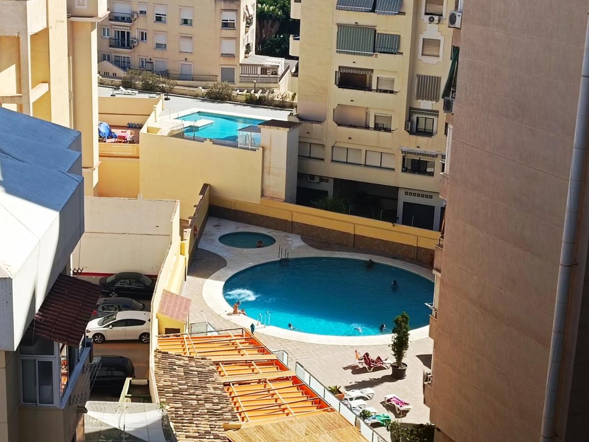 Ver7 - Estudio, Wifi, Fire Stick Amazon, Terraza, Vistas Al Mar, Piscina Torremolinos Eksteriør billede